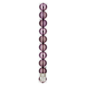 Novoletne PVC bunke, lila, 10 kosov