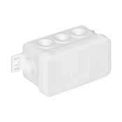 Škatla n/t CLICK, IP54, 8 puš, 80x45x41mm, bela