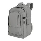 Travelite Basics Backpack Water-repellent Light grey