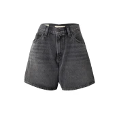 LEVIS ® Kavbojke High-Rise Baggy Shorts  črn denim