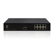 LevelOne KILBY 10-portni L2 upravljani Gigabitni stikalni (switch), 2 x SFP, črn