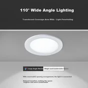 FSL LED Ugradna lampa, 2.5 inca, 4 W, Bela