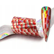 FOLIJA ZA PRENOS 10 cm x 4 cm ŽIRAFIN MOZAIK HOLO