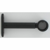 LUANCE Nosac za zavjesu 90mm 2/1 mat crna
