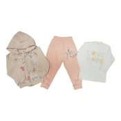 HAJDI BABY Komplet za bebe, Roze-beli