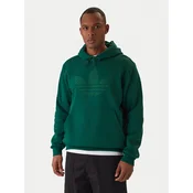 Mikina adidas Monogram Hoodie Collegiate Green S