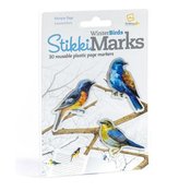 Stranicnik za knjige samoljepljiv za višekratnu upotrebu Stikki Marks Winter Birds