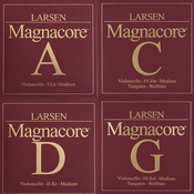 LARSEN STRUNE ZA ÄOELO SET MAGNACORE - MEDIUM