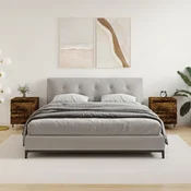 Nocni ormarici 2 kom boja hrasta 40x35x50 cm konstruirano drvo