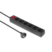 shumee MicroConnect 6-polna Schuko vtičnica 1,8 m