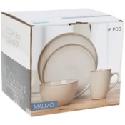 EXCELLENT Set tanjura za večeru KO-Q97001200 stoneware 16 pcs beige