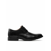 CLARKS Čevlji na vezalke Tilden Walk, črna