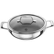 UniverSUS Astral ponev za cvrtje s steklenim pokrovom, 90 mm, dolžina: 330 mm