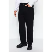 Trendyol Black Baggy Fit Jeans Wide Denim Trousers
