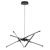 Rabalux Viseča svetilka72237 HENLI LED 30W black 76x76