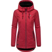 Ragwear Zimska jakna Zuzka  rdeča