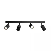 WYATT PHILIPS LED reflektor SPOT 4XGU10 ČRNi 8721103143457
