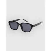 Dot Dash Spectrum Shiny Black Sunglasses polarized grey