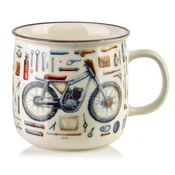 Mondex skodelica porcelan Affekdesign Norman 9,6x13x9,3 večbarvna 1 kos, (5000300843)