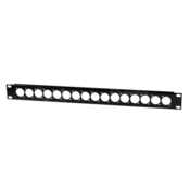 AVX 1U Patch panel 16XLR