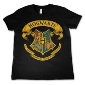Filmska majica otroška Harry Potter - Hogwarts Crest - HYBRIS - WB-12-HP009-H2-2-BK
