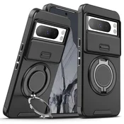 Torbica CamShield Ring stand za Google Pixel 8 Pro crna