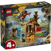 Jurassic World LEGO Jurassic World 77981 - Reševalni center z Velociraptorjem, Stegozavrom in Pteranodonom