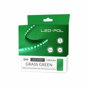 Barvni LED trak travnato zelen GRASS GREEN 14,6w/m 12V IP20 5m
