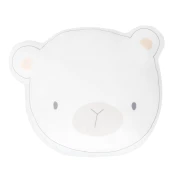 KikkaBoo Dekorativni plišani jastuk igracka u obliku životinje Bear with Me Mint (KKB10281)