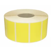 Nalepke termične barvne 40x40mm 1000 kos rumene