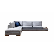 ATELIER DEL SOFA Ugaona garnitura Tulip Corner Left Without Pouf Dark Grey