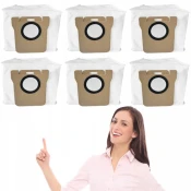 shumee 6 x VREČKE za Dreame L10S Ultra L10 L20, za Xiaomi Vacuum X10 X10+ X20+
