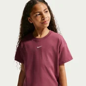 Nike G NSW TEE BOXY ESSNTL LBR, djecija majica, ljubicasta FZ5559