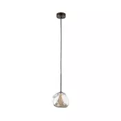 Brilagi - Luster na sajli VULCANO 1xG9/8W/230V braon/zadimljeno bež