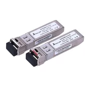 slomart extralink sfp+ 10g | modul sfp+ wdm | 10gbps 1270/1330nm, enojni način, 40km, lc, dom, para