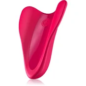 Satisfyer Univerzalni vibrator za prste High Fly rdeče barve