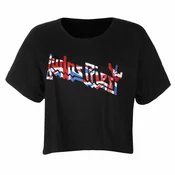Metal majica moška Judas Priest - Union Glitter Print Boxy - ROCK OFF - JPPBT01LB