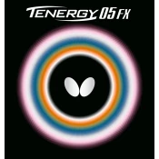 Guma Butterfly Tenergy 05 FX črna, 1,7 mm