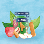 Nutrino Pire od voca, Jabuka i keks, 125g
