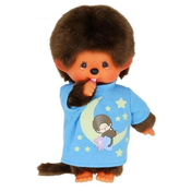 Plišana igracka Monchhichi - Majmun sa svjetlecom bluzom, 20 cm