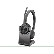 HP Poly Voyager 4320 USB-C Headset + BT700 dongle + Charging Stand 77Z31AA