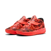 PUMA MB.05 Flutter Mid Basketball Shoes Unisex, Shoes, Glowing Red/Black, 39