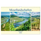 Mosellandschaften (Wandkalender 2026 DIN A4 quer), CALVENDO Monatskalender