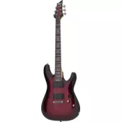 Schecter Demon-6 | Crimson Red Burst #3245