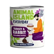 Animal ANL ANIMAL ISLAND Everyday puran s kunca, mokra pasja hrana - 800g