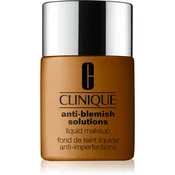 Clinique Anti-Blemish Solutions™ Liquid Makeup prekrivni tekoči puder za mastno k aknam nagnjeno kožo z dolgotrajnim učinkom WN 118 Amber 30 ml