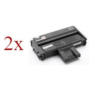 Komplet Ricoh SP201HE/407254/SP 200, SP 201, SP 203, SP 204, SP 210, SP 211, SP 212, SP 213, SP 220 kompatibilna tonerja (2) - 2 × črna