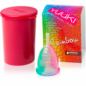 Yuuki Rainbow Line 1 menstrualna skodelica velikost small (? 41 mm, 14 ml) 1 kos