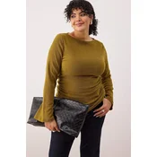 Trendyol Curve Ženska bluza TBBAW26AF00067, Zelena