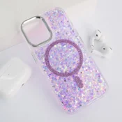 Maska Mag Case Glue za iPhone 16 ljubicasta